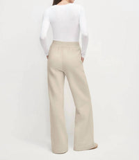 Favorite Daughter - Embroidered Wide Leg Sweatpant