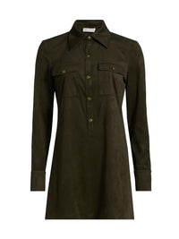 Ramy Brook - Maria Faux Suede Mini Dress