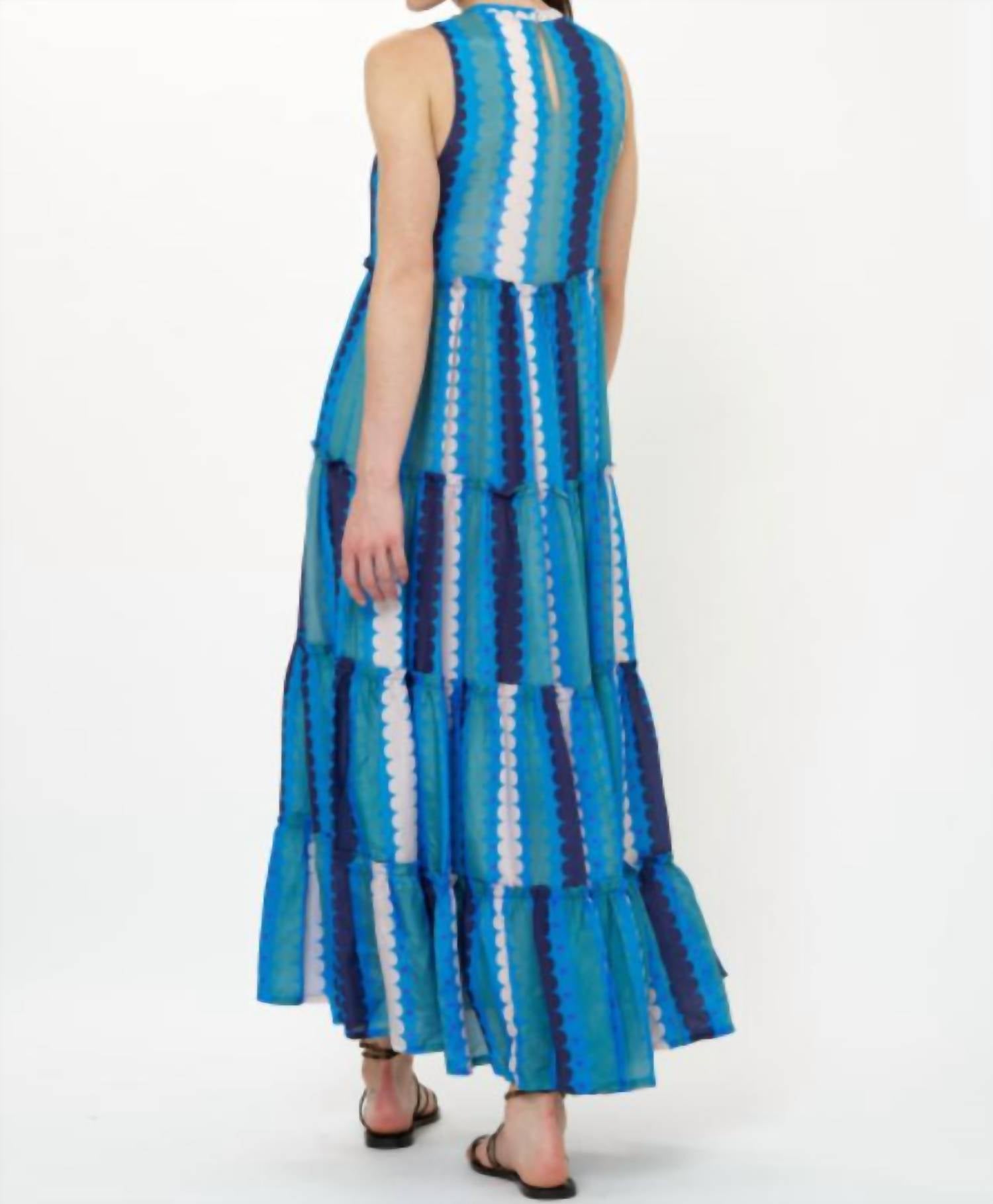 Oliphant - Ruffled Tiered Maxi Dress