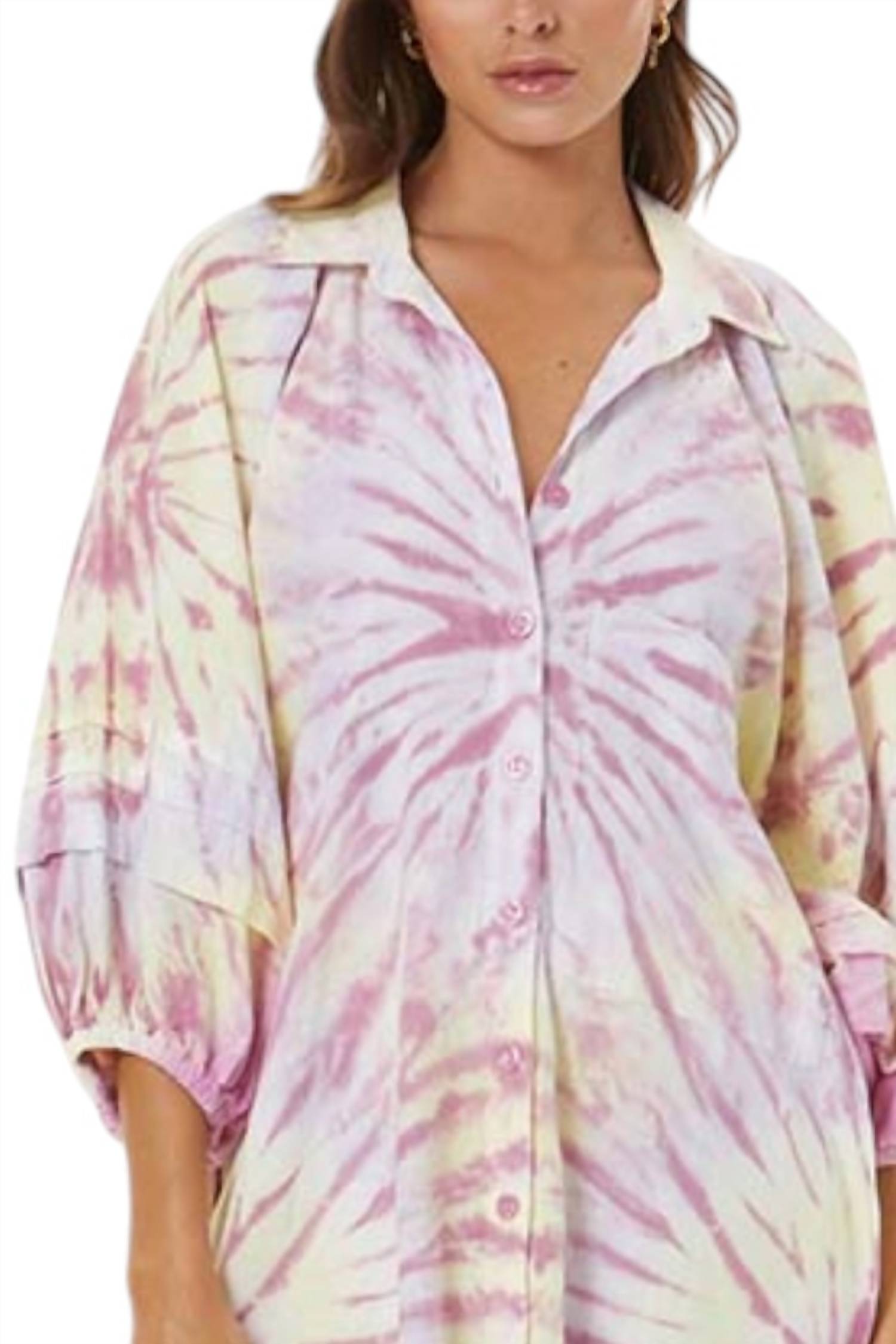 Young Fabulous & Broke - Sailboat Shirt Dress