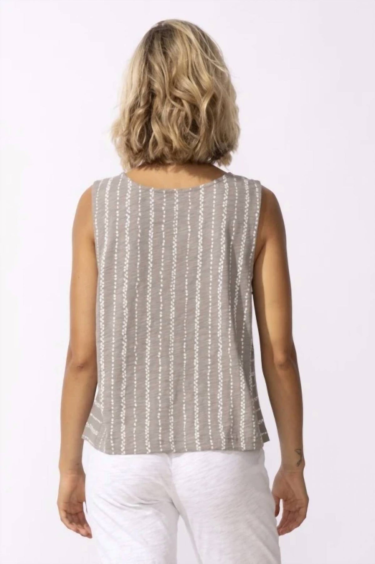 Escape By Habitat - Driftwood Stripe Harborside Tank Top