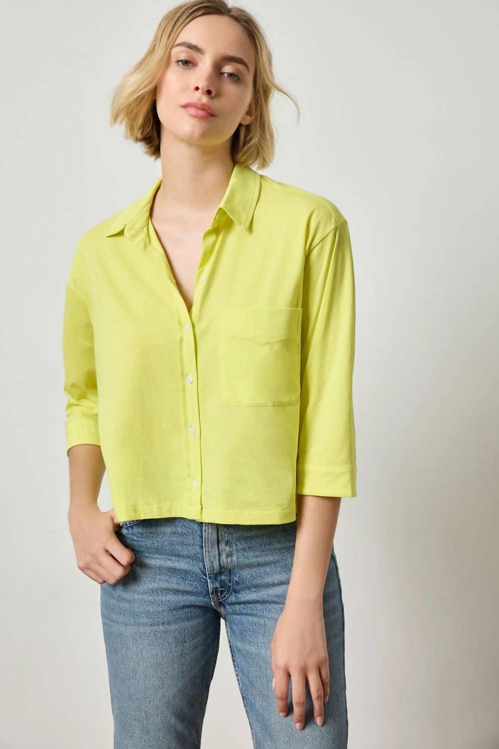 Lilla P - Easy Button Down Tee