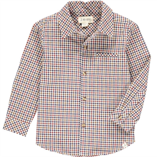 Me & Henry - Men’s Atwood Long Sleeve Woven Shirt