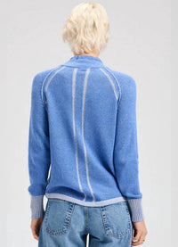 Zaket & Plover - Two-tone Zip Up Jacket