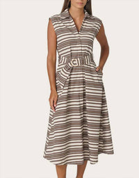 Lusana - Chloe Poplin Dress