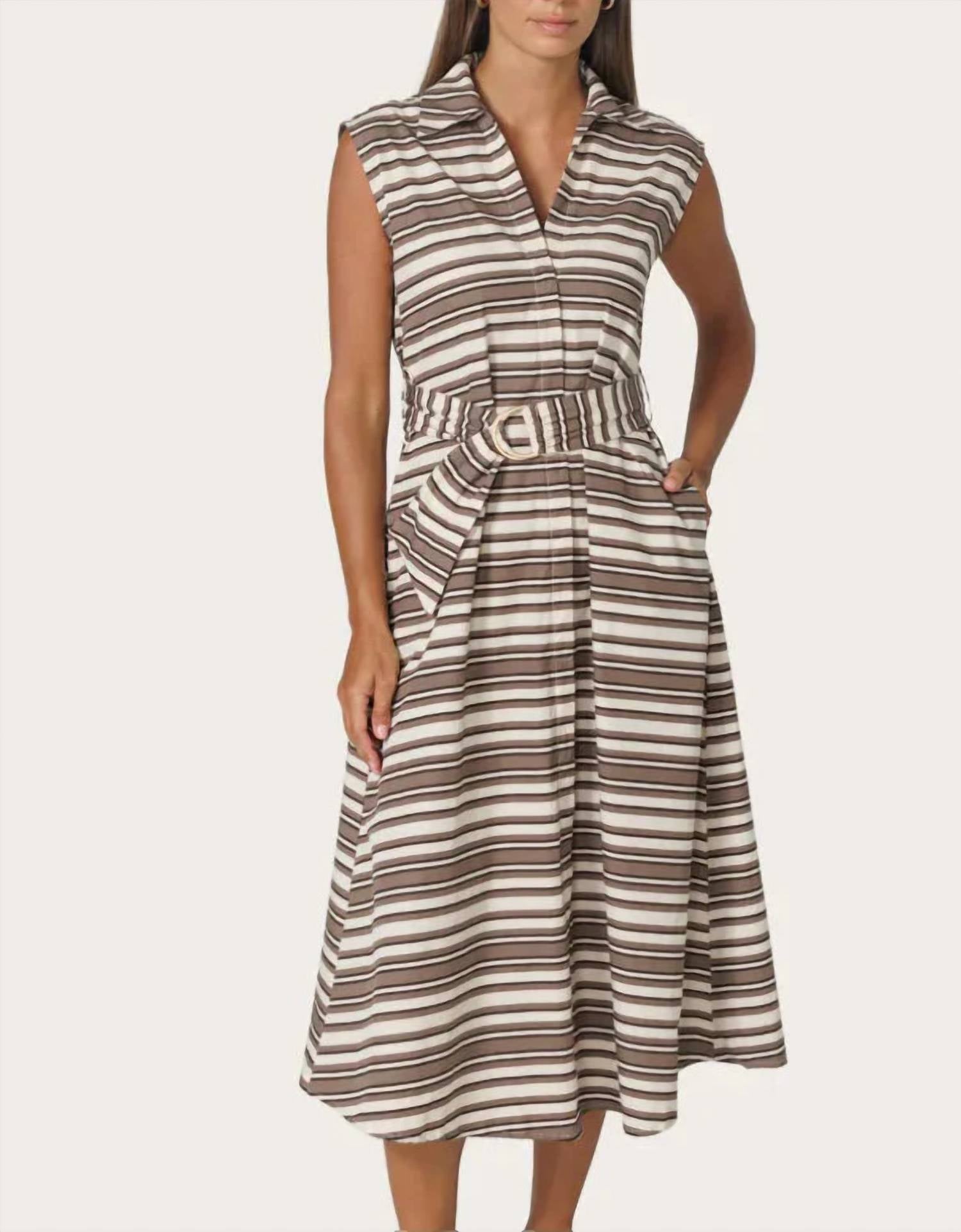 Lusana - Chloe Poplin Dress