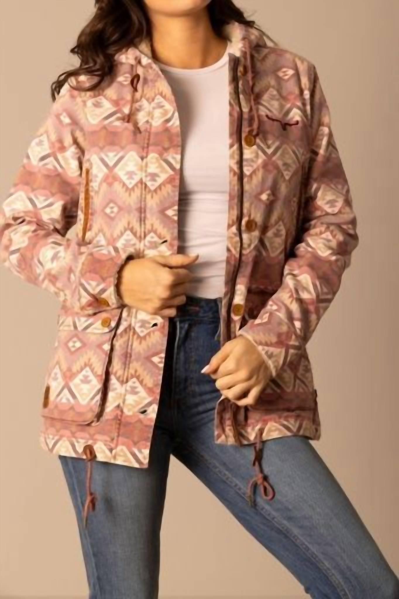 Kimes Ranch Women's Awa Jacket in mauve - women's jacket