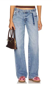 Abrand Jeans 99 Baggy Belt Jeans in liv - women's jeans