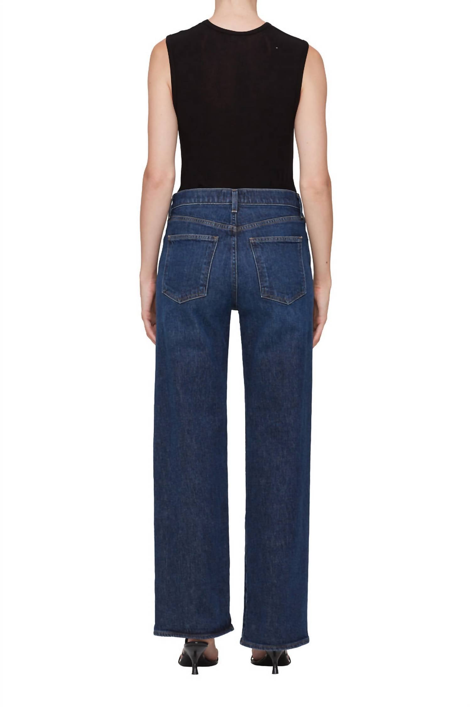 Agolde - Harper Mid Rise Relaxed Straight Jean