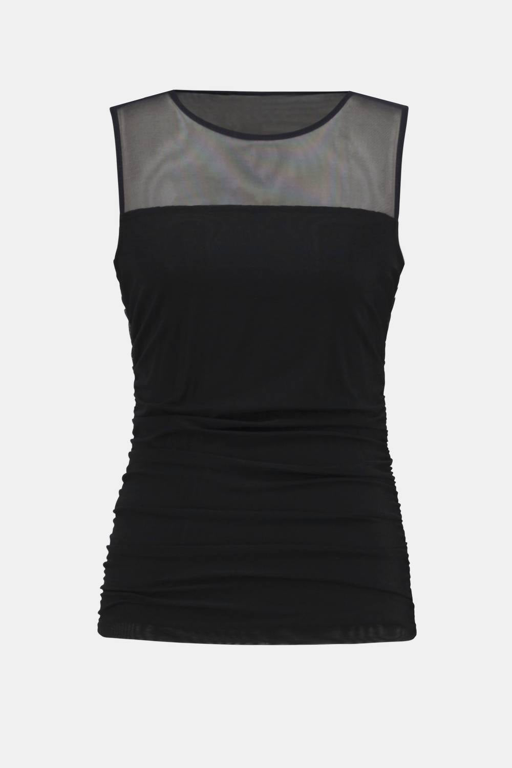 Joseph Ribkoff - MESH SLEEVELESS FITTED TOP