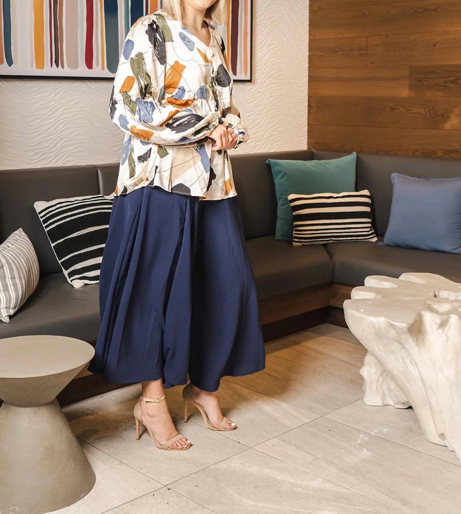 Bucketlist - Wide Leg Woven Pants