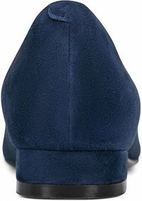 ROCKPORT Women's Tessa Pointy Toe Dress Shoes in navy suede - women's flats - view 5