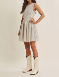 In February - Seaside Breeze Mini Dress