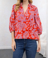 Joy Joy - Peasant Top