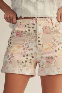 Lovlov - Floral Patchwork Shorts