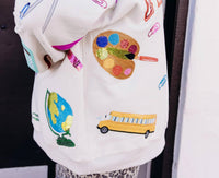 Queen Of Sparkles - Teach Scattered Icon Sweatshirt