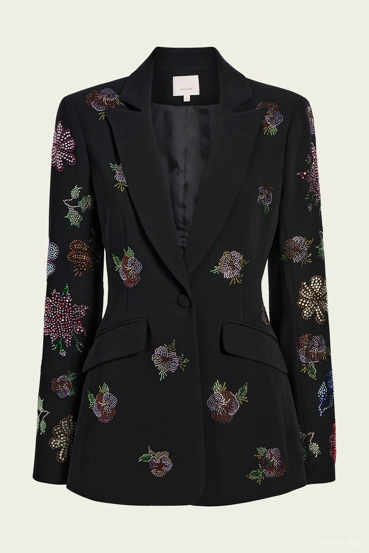 Cinq A Sept - Heatset Pansy Garden Cheyenne Blazer