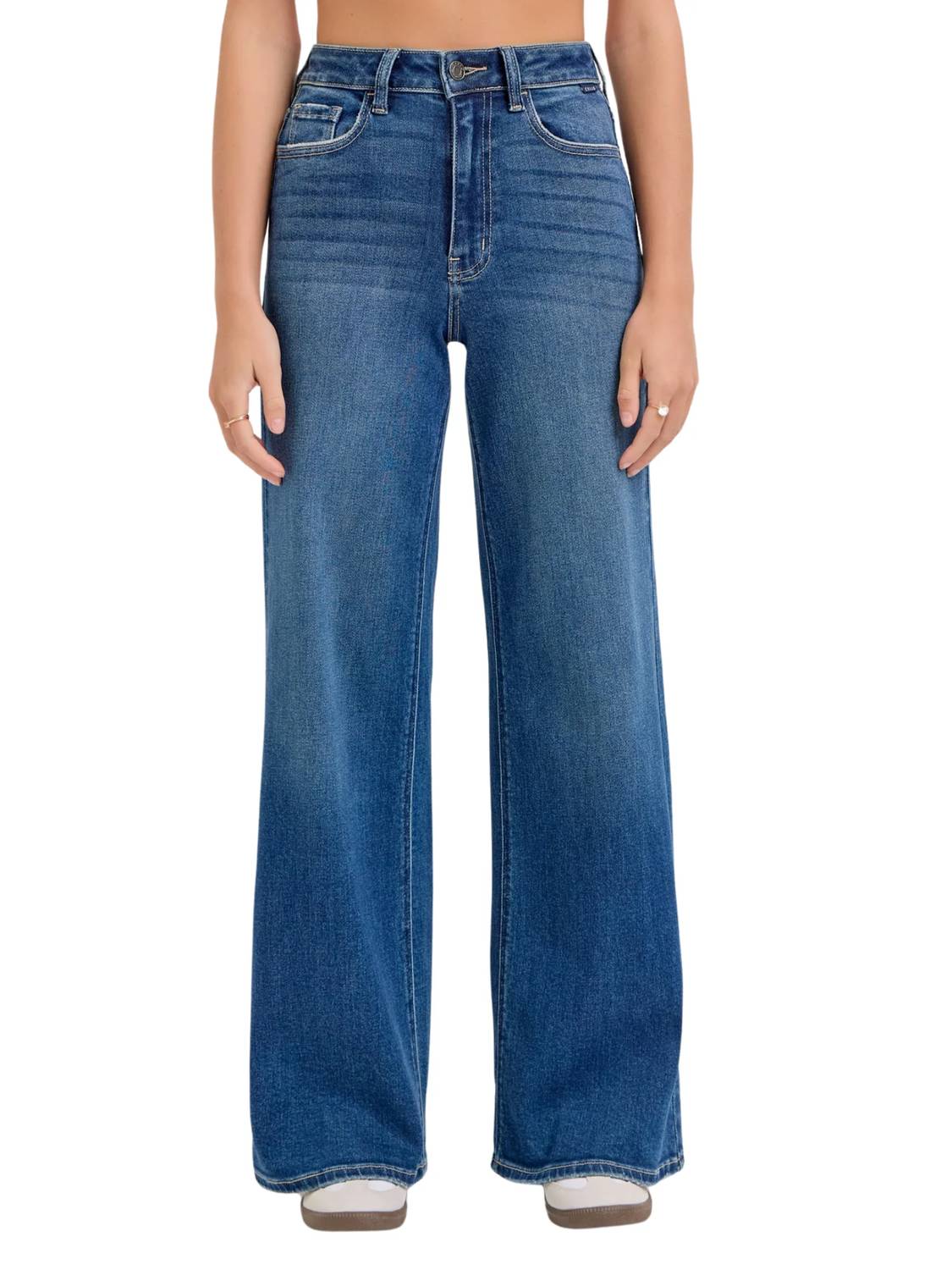 Cello - Skyline Stride High Rise Wide Leg Jeans