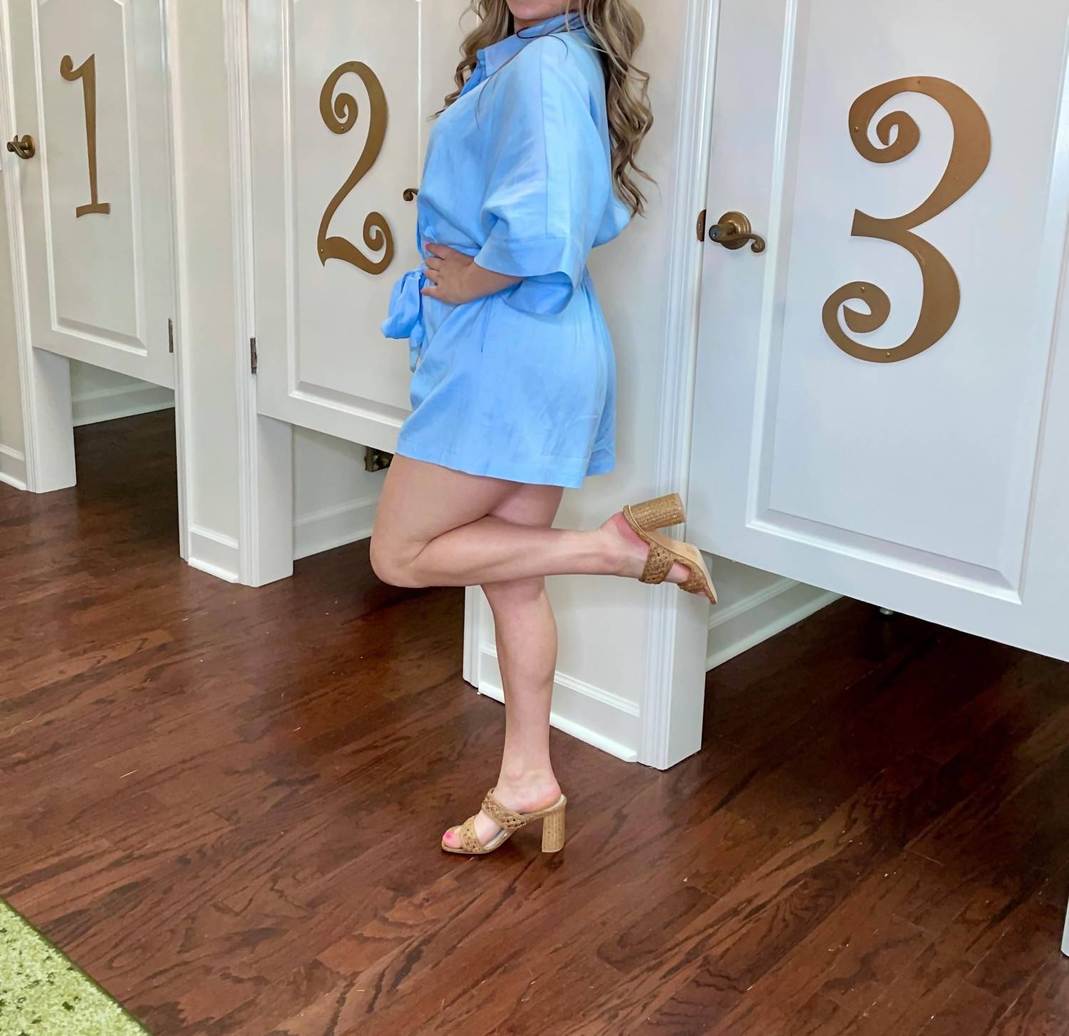 Mable - Amelia Button Down Romper