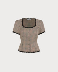 Sofie The Label - Chelsea Gingham Top