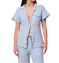 Sundry - Mesh Camp Short Sleeve Shirt