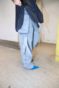 Stella Nova - Margot Denim Cargo Jeans