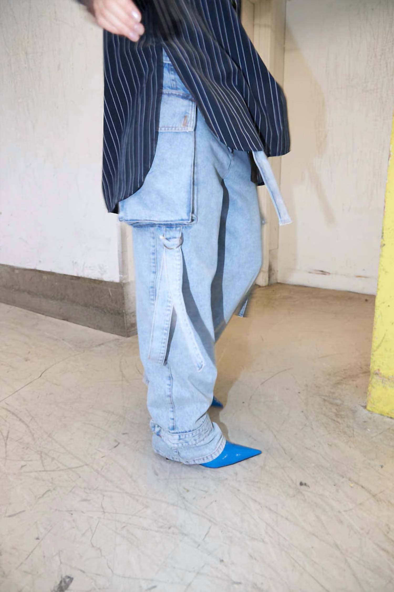Stella Nova - Margot Denim Cargo Jeans