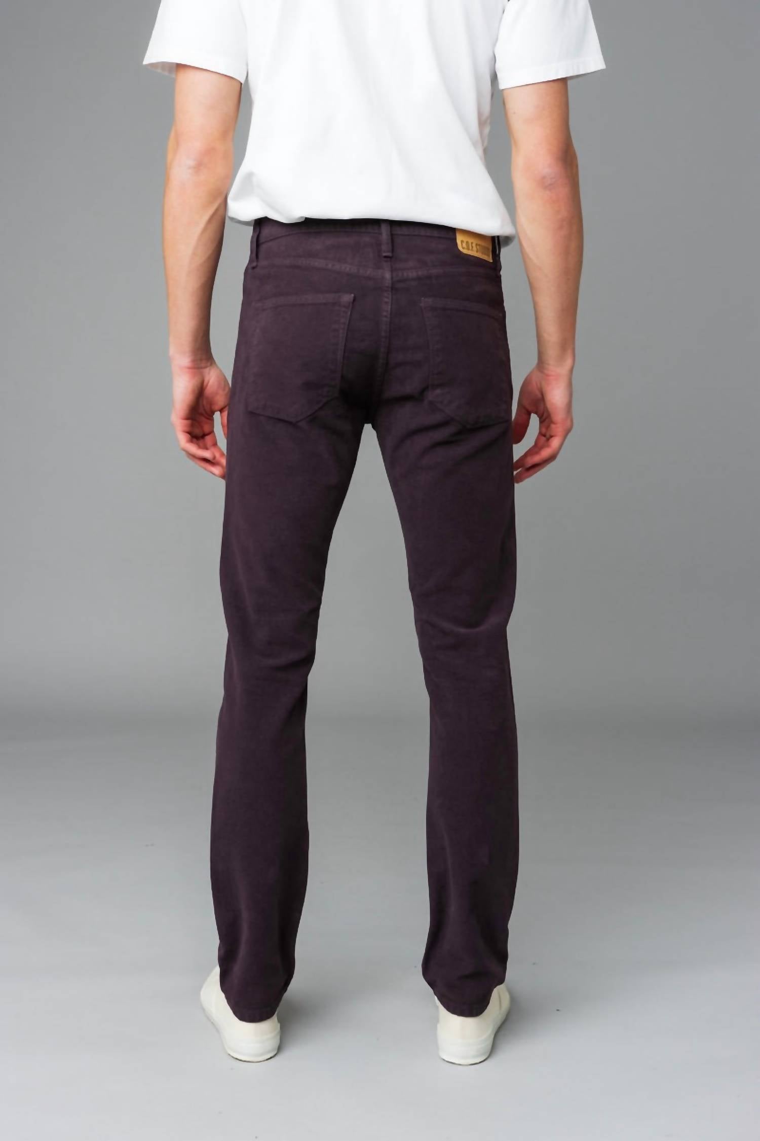 C.O.F. Studio - Tapered Moleskin Jeans