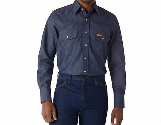 Wrangler - Flame Resistant Western Snap Work Shirt