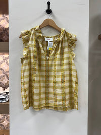 Xirena - Bex V Neck Ruffle Top
