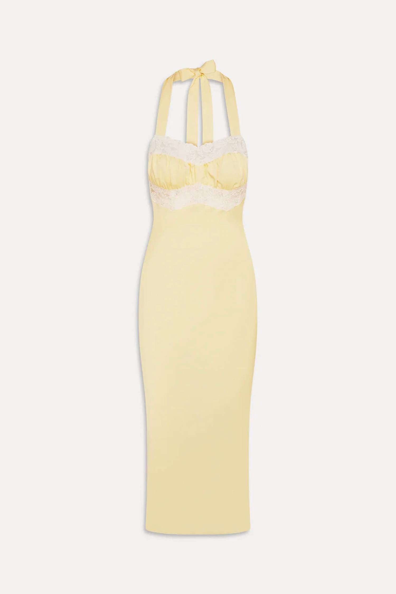 Frankies Bikinis - Darcy Satin Midi Dress