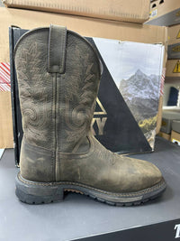 Rocky Men's Ride Flx Steel Toe Waterproof Western Boot in black - men's boots