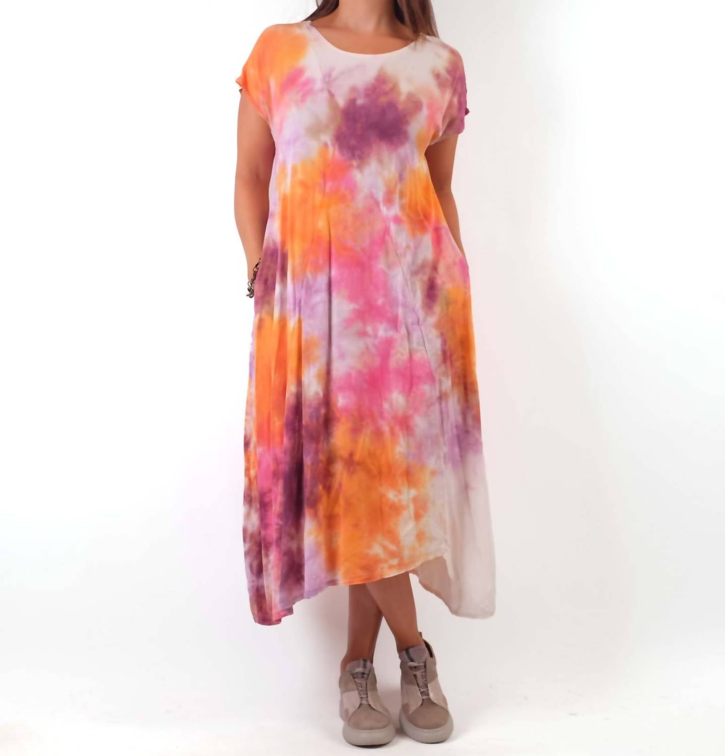 Cynthia Ashby - Fontana Short Sleeve Midi Dress