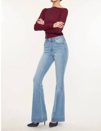 Kancan - Roxanne High Rise Flare Jeans