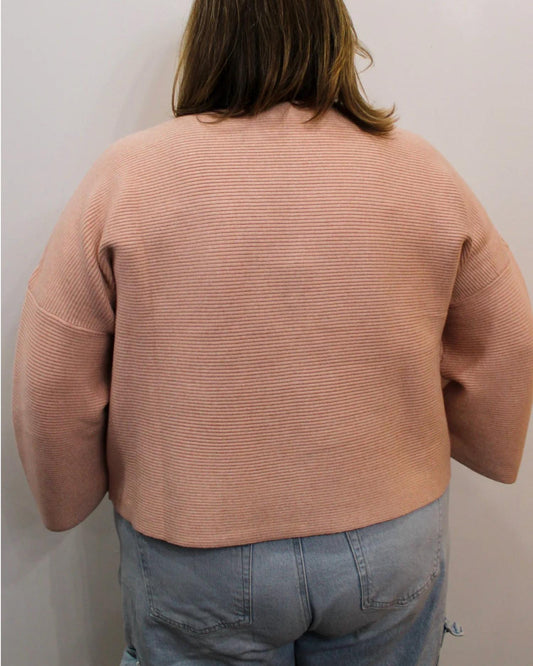 Ellison - Abbey Ribbed Sweater - Plus