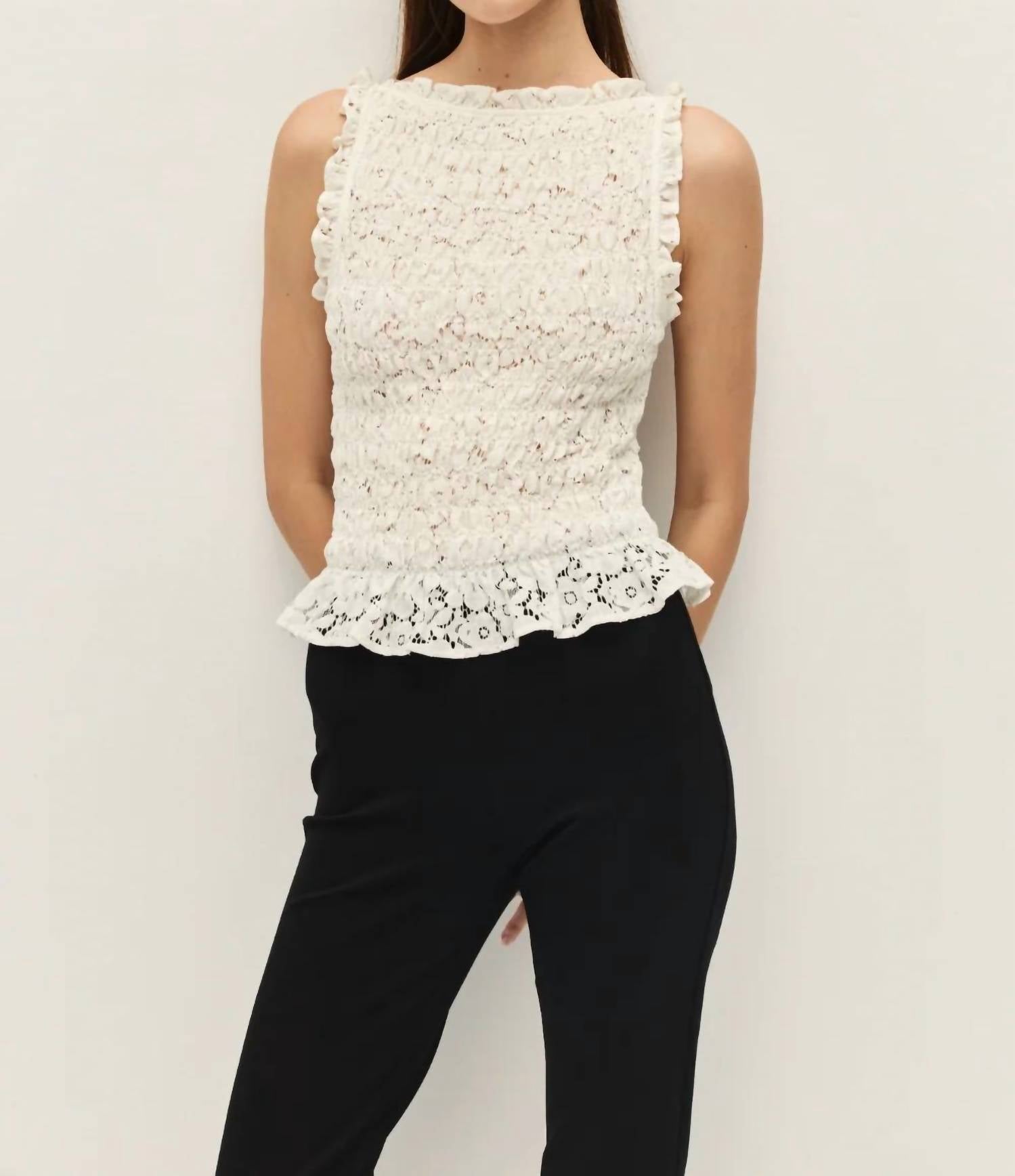 Elodie - Veda Lace Top