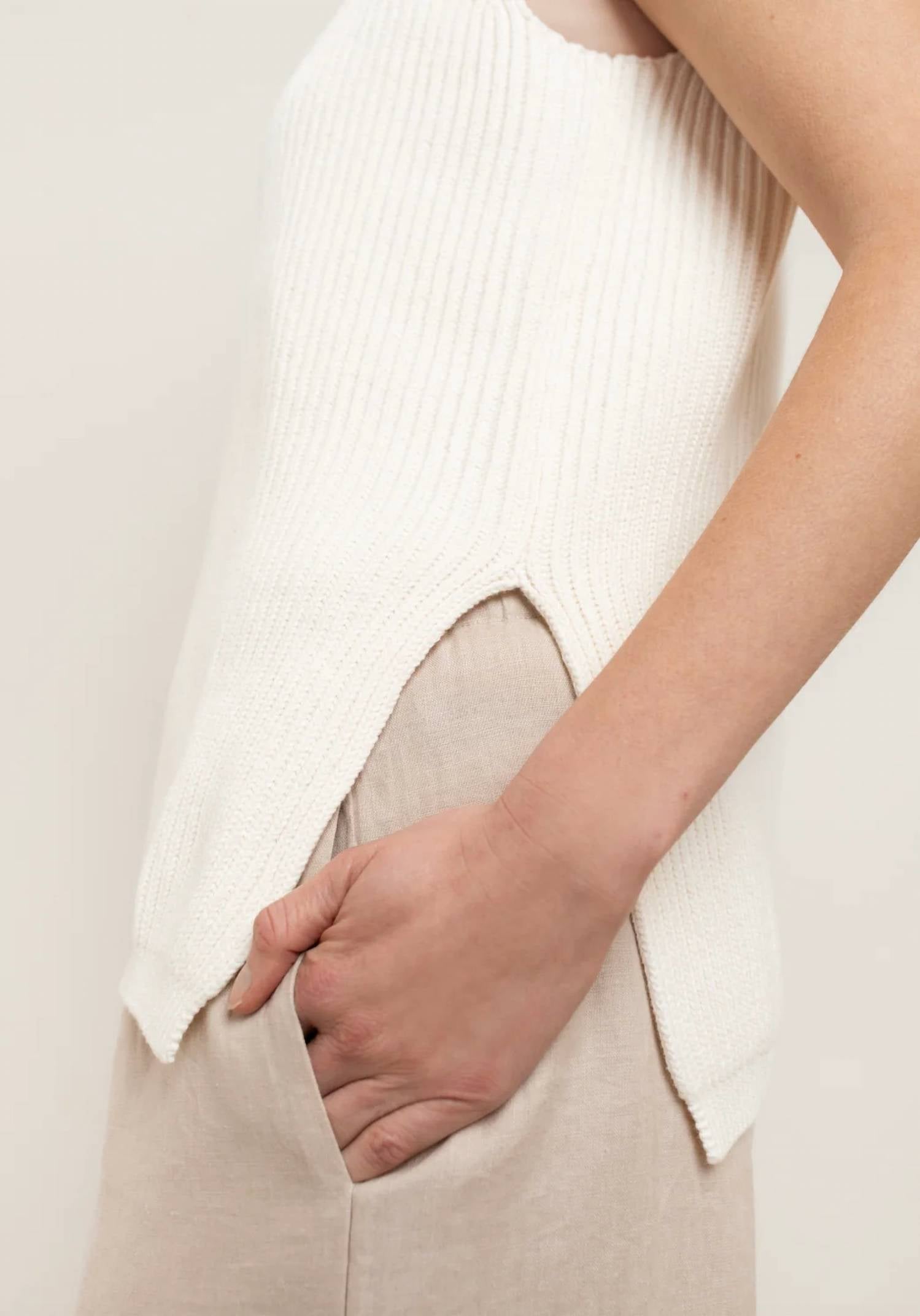 Paper Label - Sadie Linen Pull-on Pants