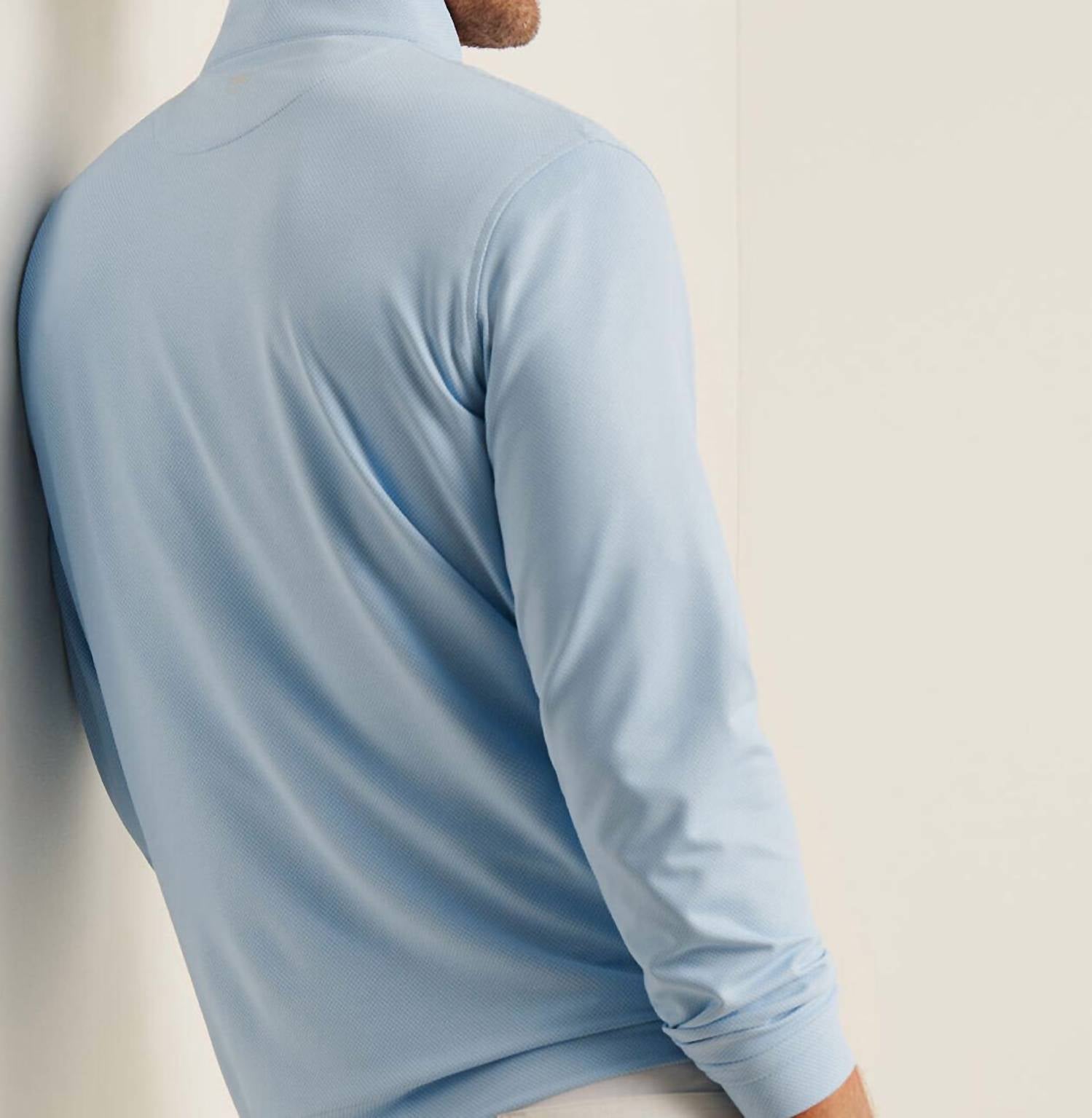 Peter Millar - Perth Birdseye Performance Quarter-zip
