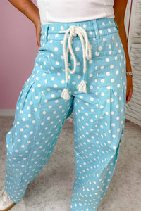 &Merci - Women's Spot On Polka Dot Pants
