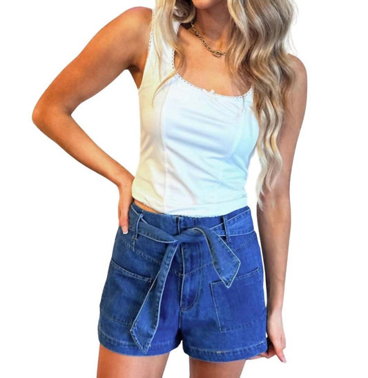 Olivaceous - Camryn Shorts