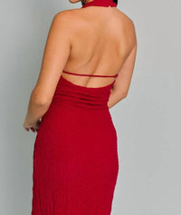 Le Lis - Halter Neck Midi Dress