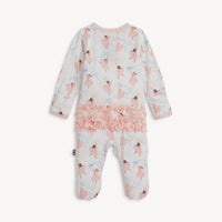 Magnetic Me - Modal Footie With Ruffle