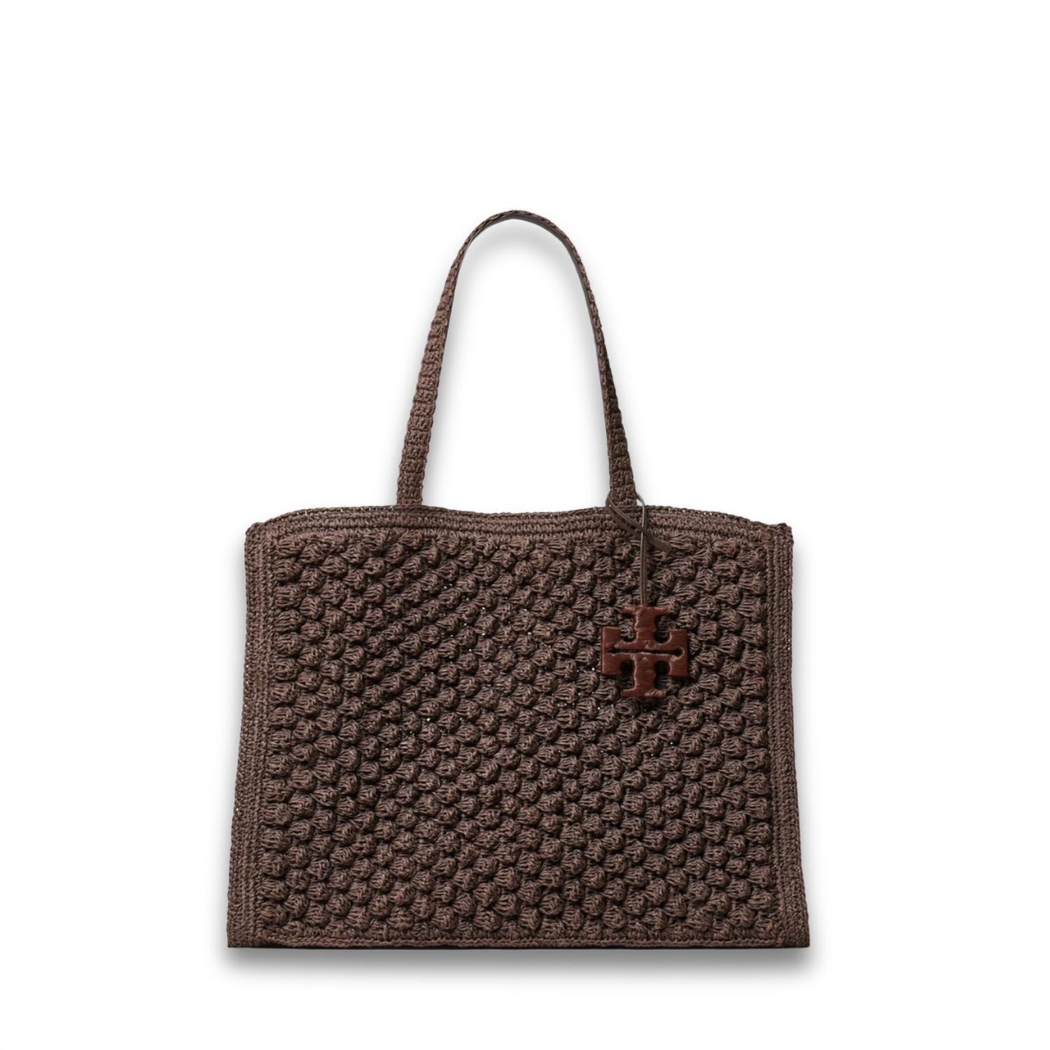 Tory Burch - Ella Hand-Crocheted Popcorn Large Tote