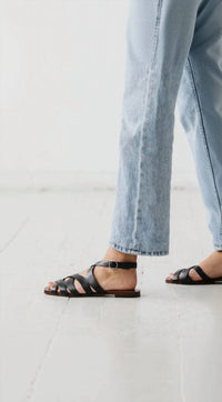 Either/Or - Women's Criss Cross Slide Sandal