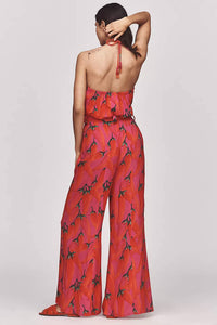 Farm Rio - Print Halter Jumpsuit