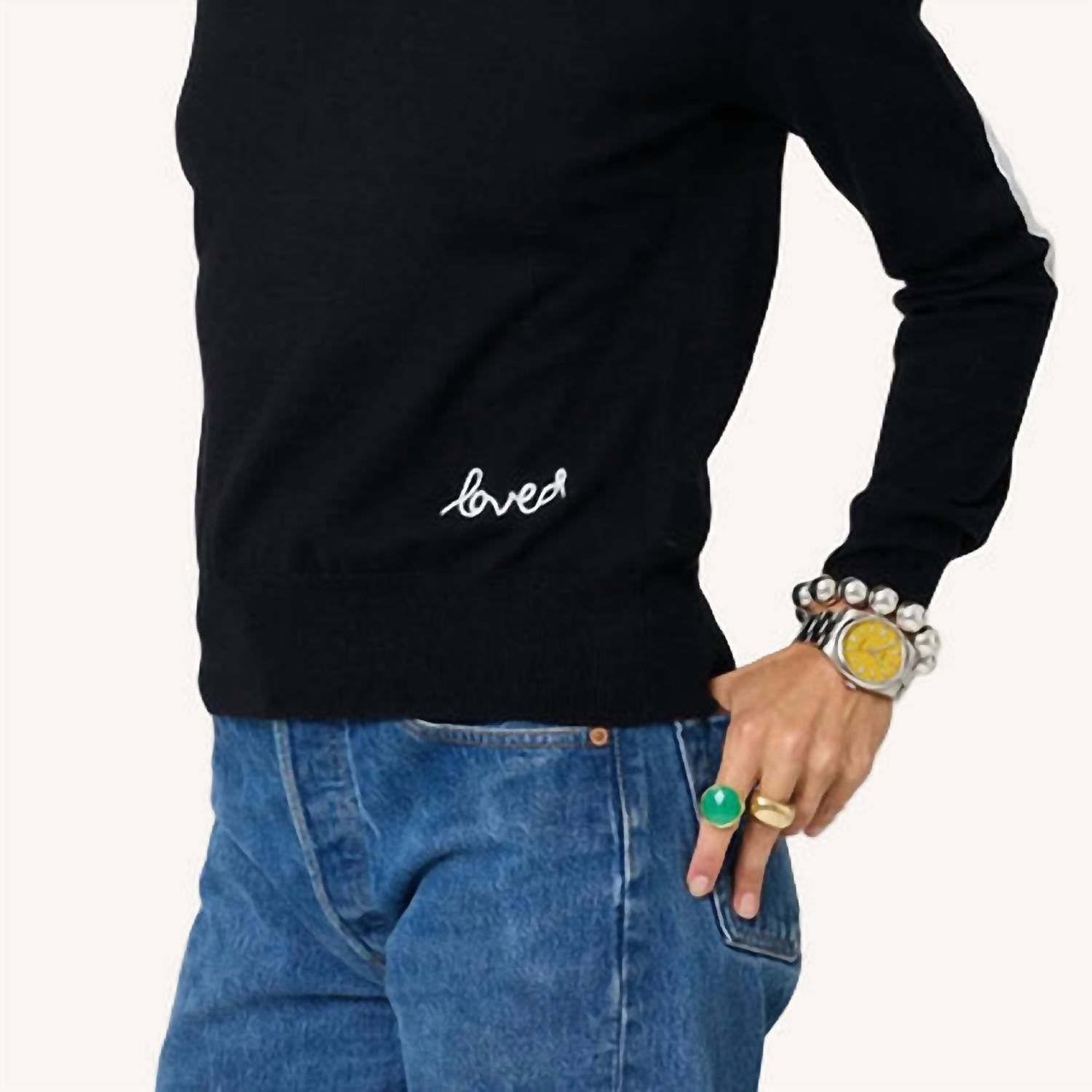 Kerri Rosenthal - Patchwork Cotton Pullover Sweater