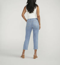 Jag - Ruby Mid Rise Straight Crop Jeans