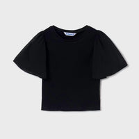 Mayoral - Girl's Fluster Sheer Sleeve Top