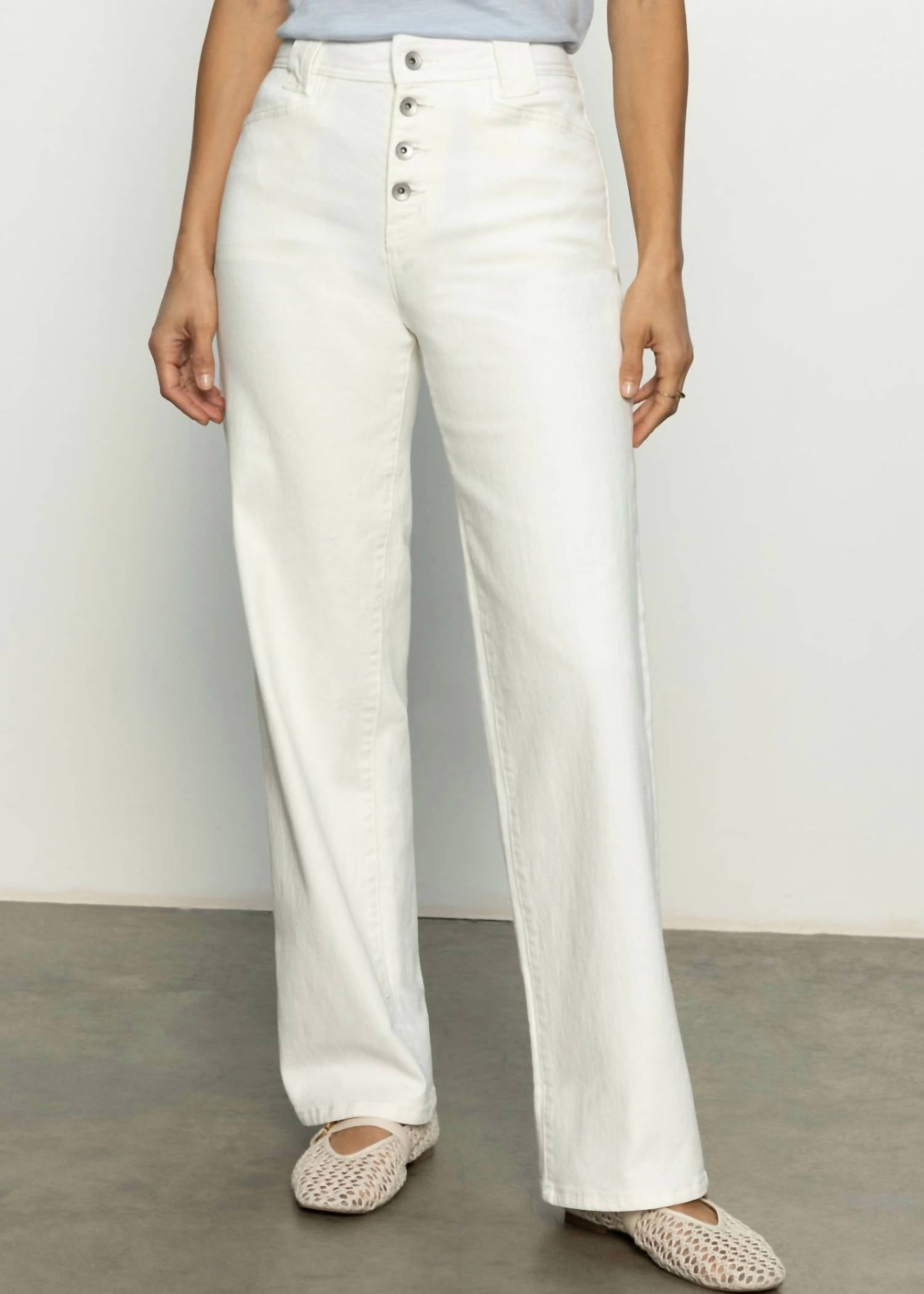 Sanctuary - Luna Cuffed Straight Jeans