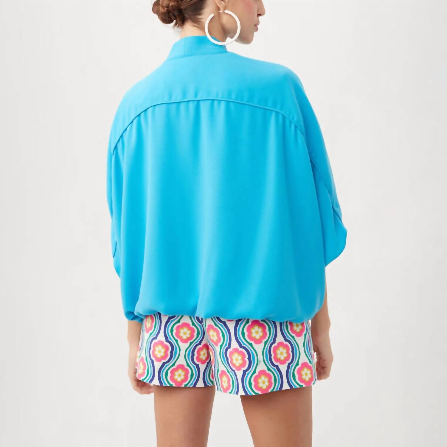 Trina Turk - Anora Drapey Satin Top